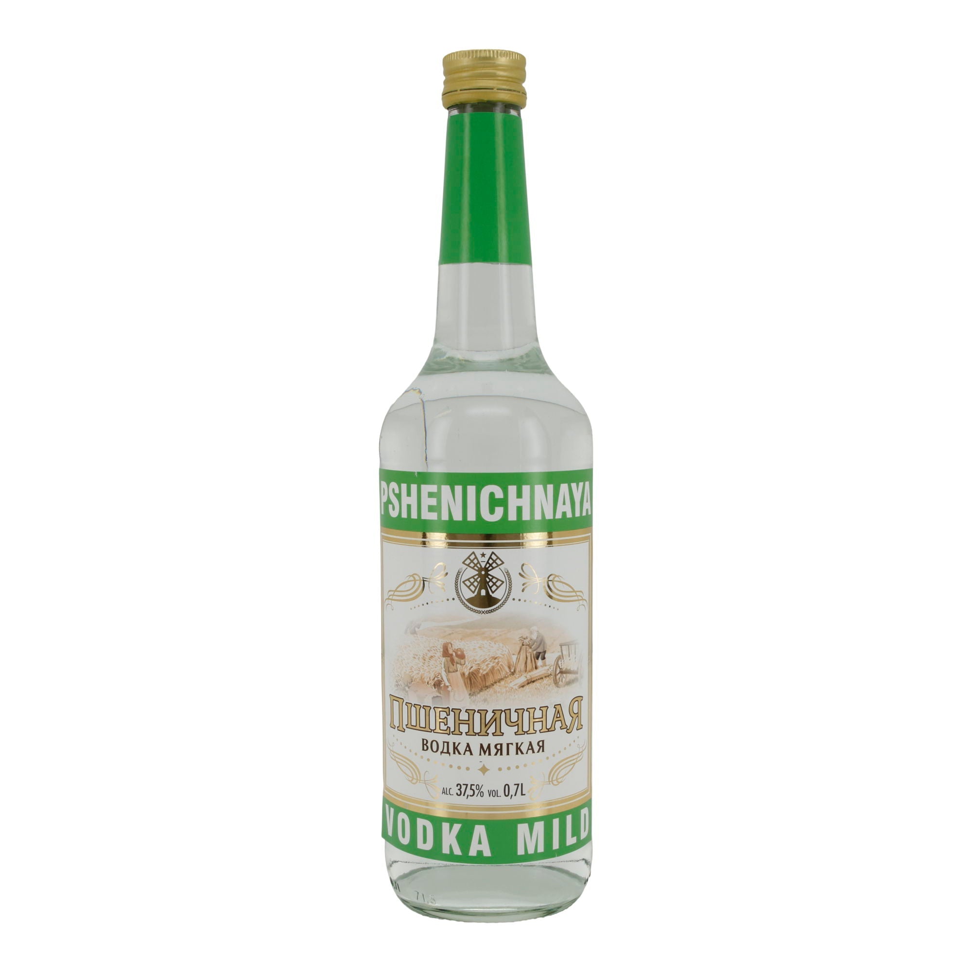 Wodka Pshenichnaya | Mild | Weizenwodka | 37,5 % vol | 0,7 l - Taste Your World